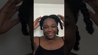 Natural 4C Hair Wash Day washdayroutine naturalhair 4chair blackgirlbloggers natural4chair [upl. by Roarke]