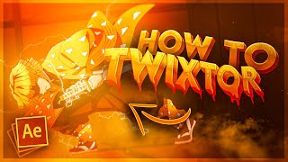 How to Twixtor in 2 MINUTES  After Effects AMV Tutorial [upl. by Atileda]