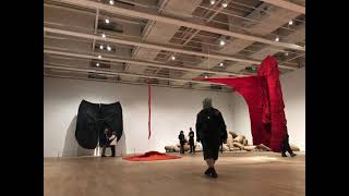 Magdalena Abakanowicz Exhibition Review FMP Vlog [upl. by Auqinu]