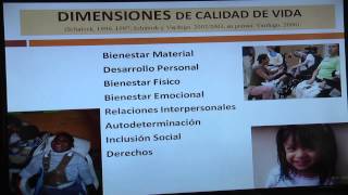 Calidad de vida e inclusión social de las personas con discapacidad [upl. by Thilda416]