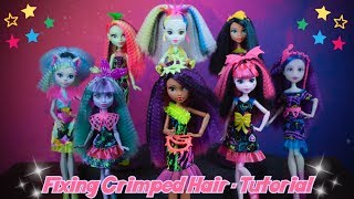 Electrified Fixing Crimped Hair  Tutorial [upl. by Jeanne16]