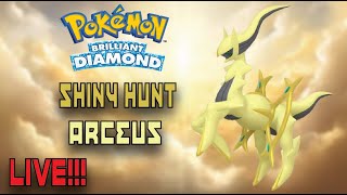 ARCEUS SHINY HUNT LIVE STREAM [upl. by Torp282]