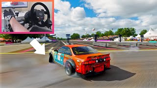 Best Drift Settings for Steering Wheel in Forza Horizon 4 w Drift Tune [upl. by Harsho128]