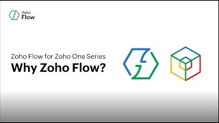 Zoho Flow for Zoho One Series  Why Zoho Flow [upl. by Arturo]