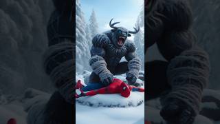 SpiderMan and Supergirl vs Bear fight battle supergirl spiderman thanos animals [upl. by Ynnus322]