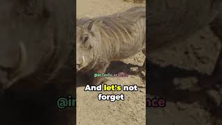 Warthog Wonders  Unearthed shorts facts science warthog [upl. by Trebo]