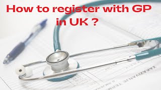 GP registration in UK  How to register as NHS Patient  Study in UK [upl. by Ttsepmet]