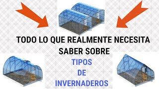 tipos de invernaderos lo que no sabias de los invernaderos [upl. by Worra]