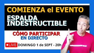 🔴 COMINEZA el EVENTO para ELIMINAR tu DOLOR por HERNIA o PROTRUSIÓN [upl. by Navad698]