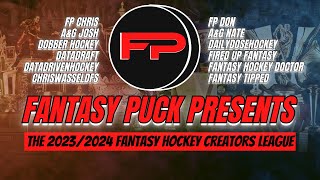 202324 Fantasy Puck Creators League [upl. by Gnues]