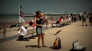 On the beach of Ostend Belgium [upl. by Nadler]