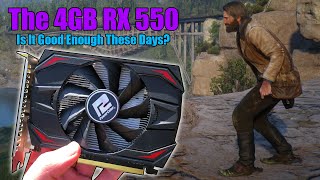 The 4GB RX 550  Can It Offer An Enjoyable Gaming Experience In 2021 [upl. by Ethelind911]