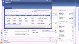 Microsoft Dynamics NAV Payables Part 1 of 3 [upl. by Moise]