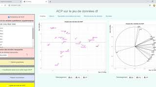 Factoshiny Perform Factorial Analysis from FactoMineR with a Shiny Application [upl. by Einahc287]