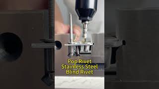 Pop Rivet Stainless Steel Blind Rivet kseet rivet openendrivet Unigrip rivet SZENTtool [upl. by Atok]