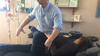 How to correct a Posterior  Counternutation Sacral Torsion  L on R [upl. by Weksler]