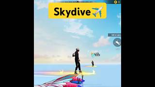 Free Fire Skydive 🔥Aura Skydive ✈️ freefire shorts [upl. by Yhtrod]