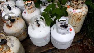 how to check a date on a propane tank expiry date [upl. by Ahsaercal]