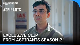 Dreams do come true  Exclusive Clip Aspirants Season 2  Prime Video India [upl. by Murvyn]