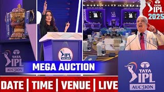 Ipl auction date announced Kab hai ipl 2025 mega auction IPL2025 megaauction iplnews [upl. by Charmian461]