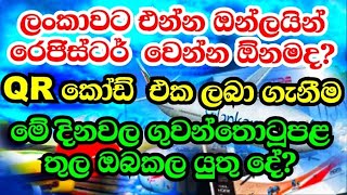 Do you need on line registration before arrival to Katunayake l Mattala Airport Sri Lanka [upl. by Annavahs]