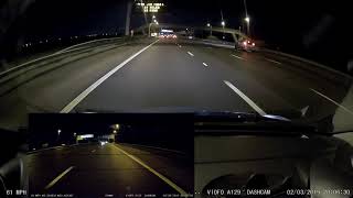 2 cars caught speeding on new M62 smart motorway cameras near Warrington funny dannydashcam [upl. by Ninerb]