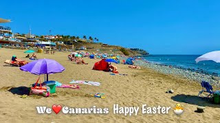 Gran Canaria Meloneras Beach Life Boardwalk and Streets  We❤️Canarias [upl. by Leiram]