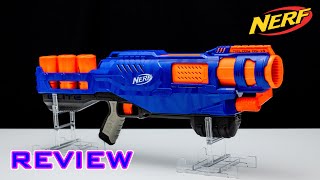 REVIEW Nerf Trilogy DS15  Pump Action Shotgun [upl. by Nwahsav758]