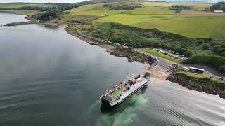 Seaside by Train Bicycle and Caledonian MacBrayne RoRo  £10 day out in Millport [upl. by Allcot183]