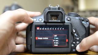 Canon T4i Tutorial Canon 650D How to Tutorial Set Up Guide [upl. by Annaoj397]