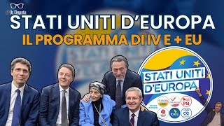 Il PROGRAMMA di Stati Uniti dEuropa cosa propongono RENZI e BONINO [upl. by Valentine234]