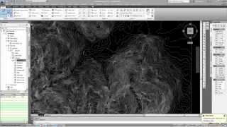Procesamiento de Modelo Digital de Elevacion Ascii en Civil 3d [upl. by Eohce]