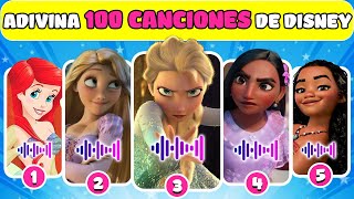 Adivina los PERSONAJES DE DISNEY por 100 CANCIONES DE DISNEY 🎶✨ Elsa Rapunzel Ariel  NT Adivinar [upl. by Jit]