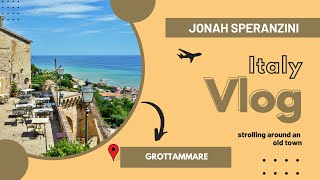 Vlog 33  A Town called Grottammare  Life in Italy [upl. by Yllim]