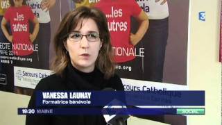 Semaine quotPorteouvertequot au Secours Catholique [upl. by Feltie]