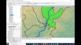 Hydrologic Modeling Using HECHMS 49  Merging subbasins [upl. by Enylhsa]