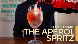 How to Make an Aperol Spritz  60 Second Cocktails [upl. by Tnahsin530]