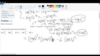 2022 AMC 12A Problem 14 [upl. by Tristis]