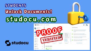 How to Legally Unlock Studocu Documents 2024  Best Method [upl. by Odlo716]