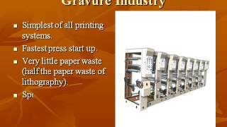 Gravure Printing process [upl. by Baylor]