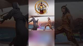 Mortal Kombat 1 Ghostface vs Lui Kang Intro shorts [upl. by Kerin428]