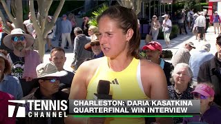 Daria Kasatkina Digs Deep for Comeback Victory  2024 Charleston Quarterfinal [upl. by Enimisaj]