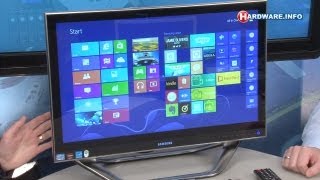 Samsung Series 7 DP700A3D touch pc review  HardwareInfo TV Dutch [upl. by Barfuss]