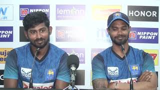 Dhananjaya de Silva amp Kamindu Mendis  Post Match Press  2nd Test  Sri Lanka v New Zealand [upl. by Zelikow]