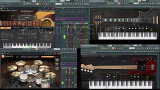 Mengintip Pembuatan Demo Lagu Kavellianz Band FL Studio 20 amp Plugin [upl. by Avehstab626]