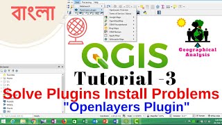 Solve all Plugins Install Problems on QGIS  Openlayers plugin qgis 34 [upl. by Shear]