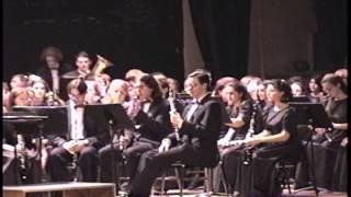 Woonsocket High School Concert Band 1996  Simple Gifts On An American Spiritual [upl. by Dailey36]