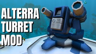 Finally A Proper WEAPON  Subnautica Mod Spotlight Alterra Turret [upl. by Kingston]