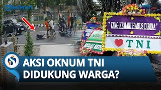 AKSI OKNUM TNI di Boyolali Dapat Dukungan Warga Karangan Bunga Muncul PascaPenganiayaan [upl. by Melone]