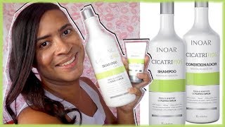 RESENHA DO KIT CICATRIFIOS INOAR  LIBERADO LOW POO  DENISON DIAMOND [upl. by Nofets935]